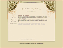 Tablet Screenshot of hydeparkcounseling.org